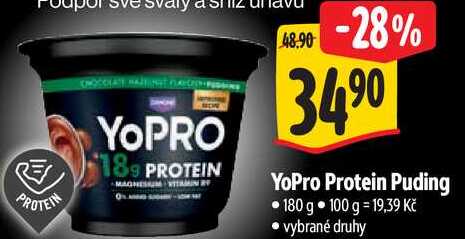 YoPro Protein Puding, 180 g