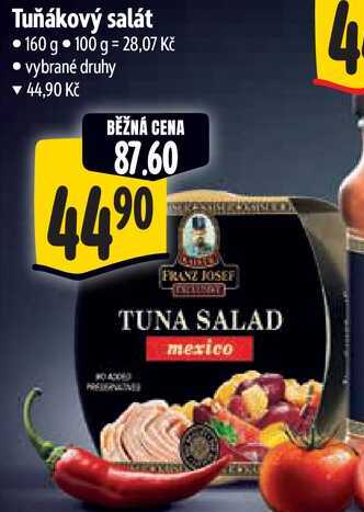 Tuňákový salát, 160 g 