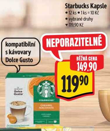 Starbucks Kapsle, 12 ks