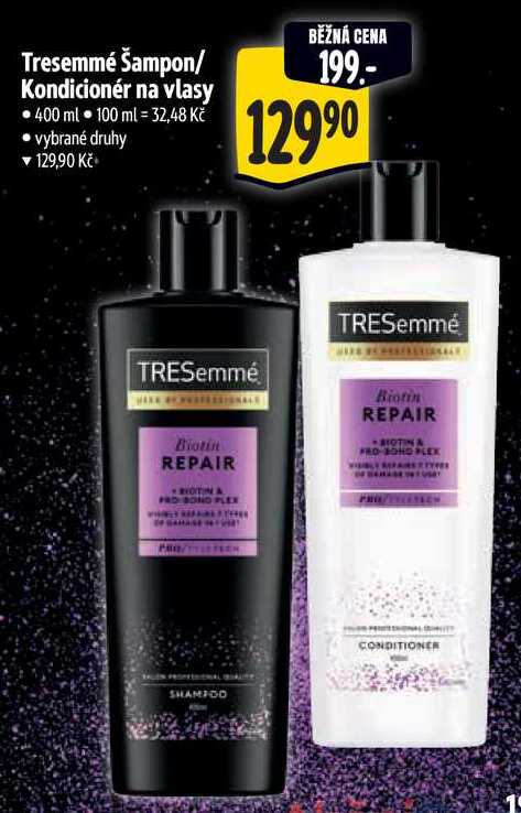 Tresemmé Šampon na vlasy, 400 ml 