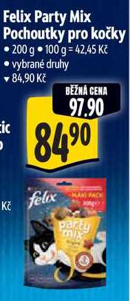 Felix Party Mix Pochoutky pro kočky, 200 g 