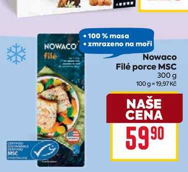 Nowaco Filé porce MSC 300 g