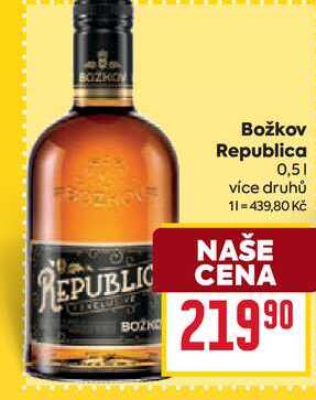 Božkov Republica 0,5l