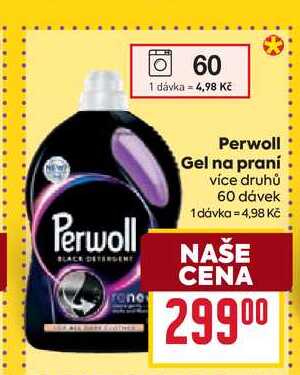 Perwoll Gel na praní více druhů 60 dávek