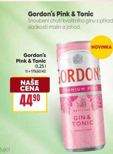 Gordon's Pink & Tonic 0,25l