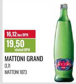 MATTONI GRAND 0,7l