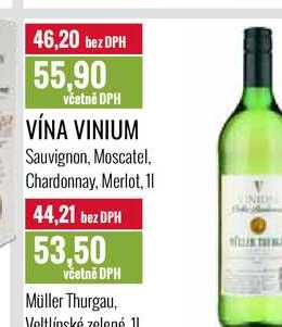 VÍNA VINIUM 1l