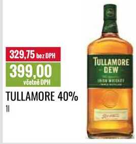 TULLAMORE 40% 1l
