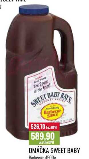 OMÁČKA SWEET BABY 4500g 
