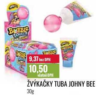 ŽVÝKAČKY TUBA JOHNY BEE 30g 