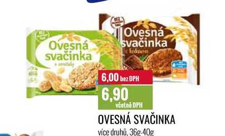 OVESNÁ SVAČINKA 36g-40g 