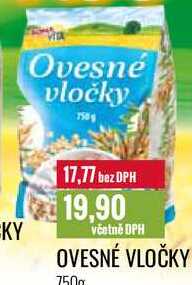 OVESNÉ VLOČKY 750g 