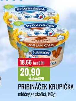 PRIBINÁČEK KRUPIČKA 140g 