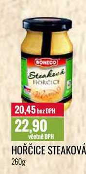 HOŘČICE STEAKOVÁ 260g 