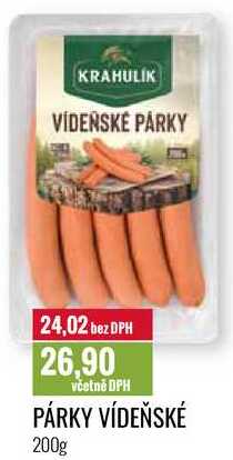 PÁRKY VÍDEŇSKÉ 200g 