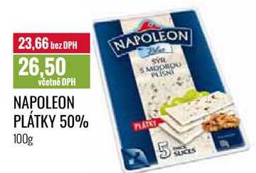 NAPOLEON PLÁTKY 50% 100g