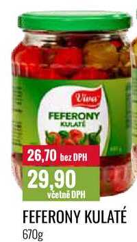 FEFERONY KULATÉ 670g 