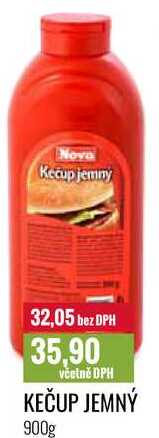KEČUP JEMNÝ 900g 