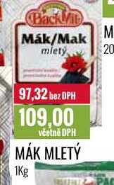 MÁK MLETÝ 1Kg