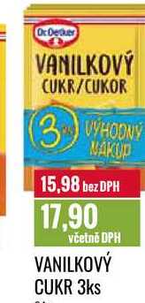 VANILKOVÝ CUKR 3ks 24g