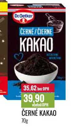 ČERNÉ KAKAO 70g