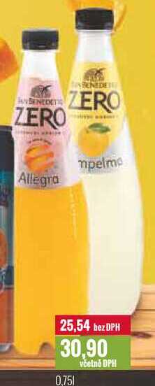 San Benedetto Zero 0,75l