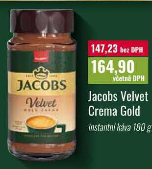 Jacobs Velvet Crema Gold 180g