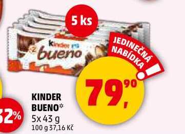 KINDER BUENO, 5x43 g
