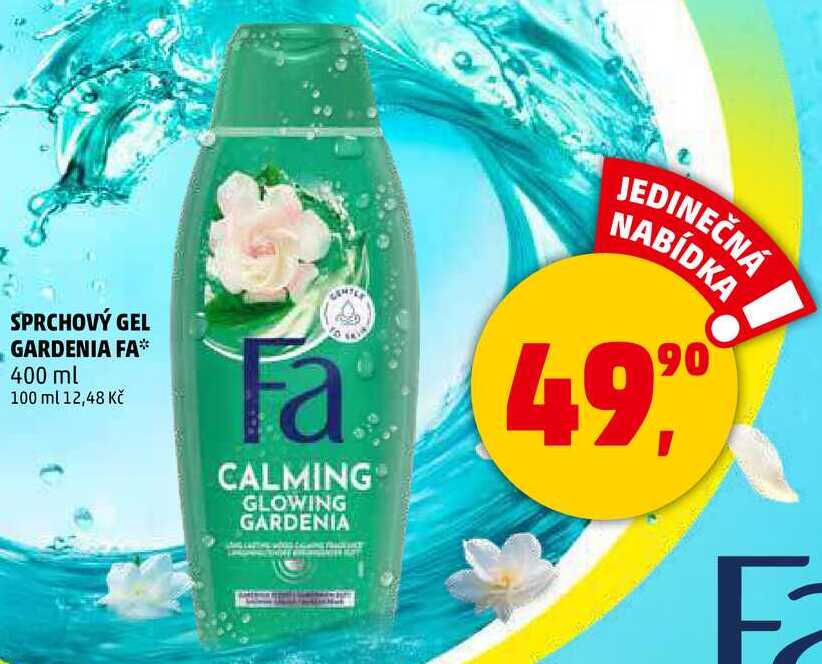 SPRCHOVÝ GEL GARDENIA FA, 400 ml  