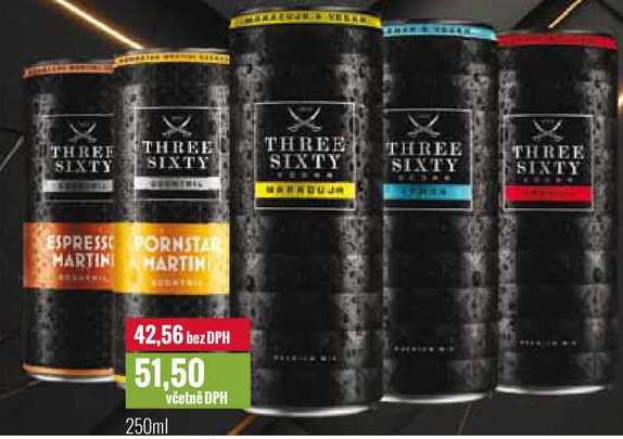 THREE SIXTY 250ml