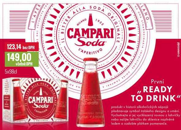 CAMPARI 5x98cl