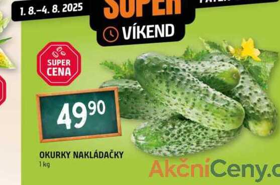 OKURKY NAKLÁDAČKY 1 kg