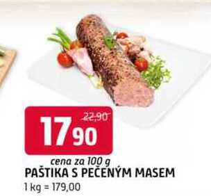 PAŠTIKA S PEČENÝM MASEM 100g