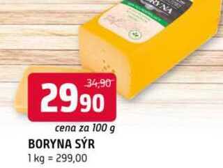 BORYNA SÝR 100g