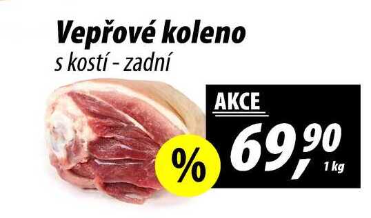 Vepřové koleno s kostí - zadní, 1 kg 
