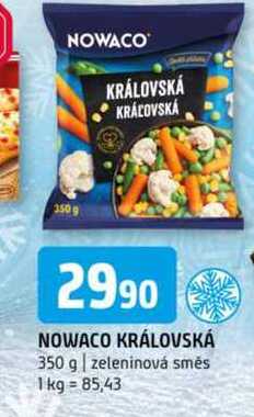 NOWACO KRÁLOVSKÁ 350 g zeleninová směs