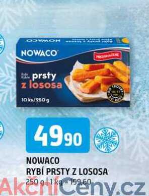 NOWACO RYBÍ PRSTY Z LOSOSA 250 g 