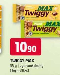 TWIGGY MAX 35 g vybrané druhy 