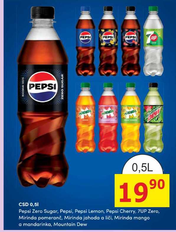 7UP Limonáda s citronovo-limetovou příchutí 0,5l