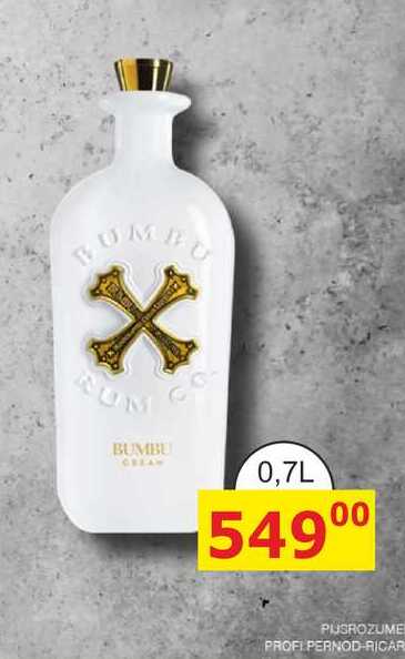 Bumbu Cream 0,7l 15%