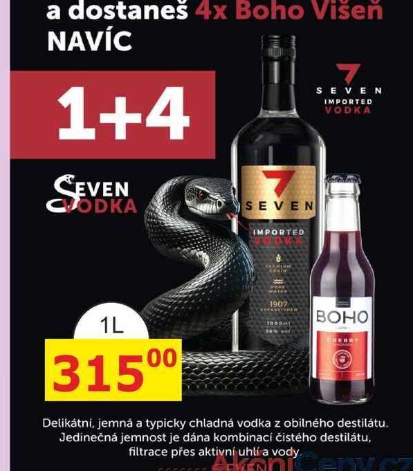 SEVEN VODKA 1L 
