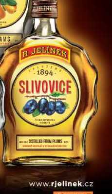 R. JELÍNEK Slivovice Zlatá 3y 0,7l 45%