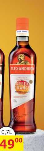 ALEXANDRION GREEK ORANGE 0,7L 