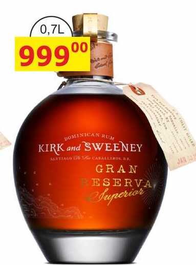 Kirk and Sweeney Gran Reserva Superiore 0,7l 40% 