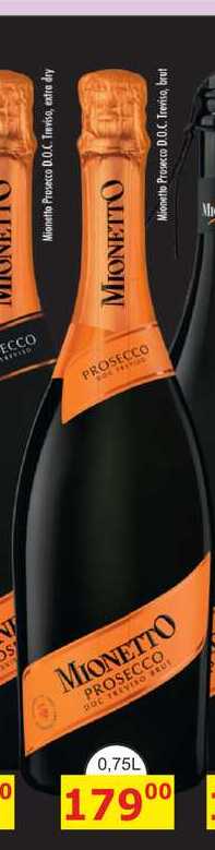 Mionetto Prosecco D.O.C. Treviso, brut 0,75l