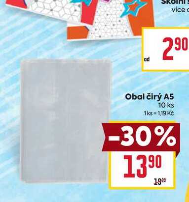 Obal čirý A5 10 ks