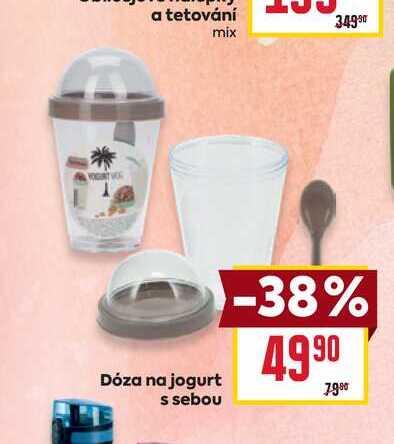 Dóza na jogurt s sebou
