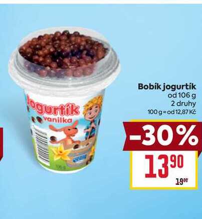Bobik jogurtík od 106 g 