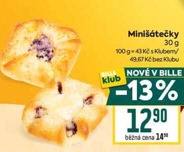 Minišátečky 30 g 