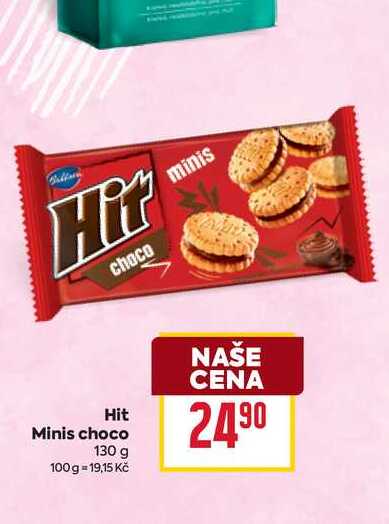 Hit Minis choco 130 g 